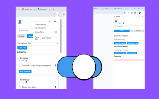 Tabwise by Wisesuite screenshot 1