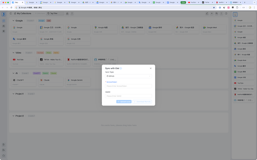 Taby - Simple & Powerful New Tab screenshot 1