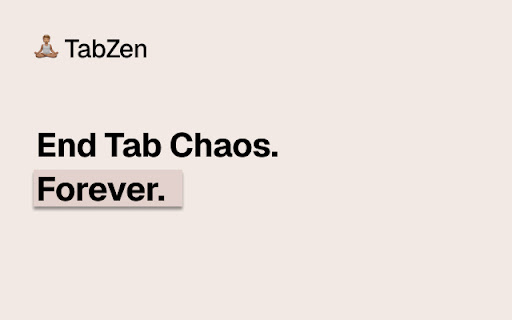 TabZen screenshot 1