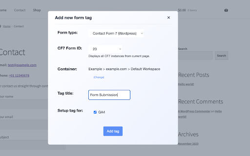 TagWizard - GTM Tag Builder screenshot 1