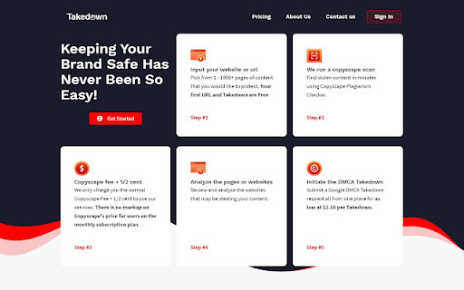 Takedwn v2.0 screenshot 1