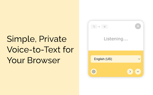 TalkaType - Simple, Secure Web Dictation screenshot 1