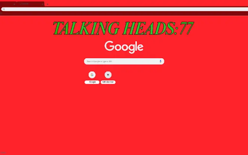 talking heads 77 screenshot 1