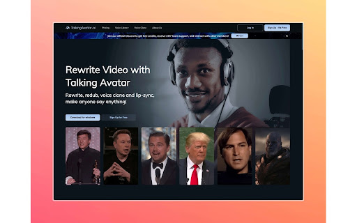 TalkingAvatar Extension screenshot 1