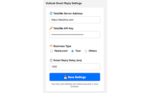 Talx2Me Outlook Smart Reply screenshot 1