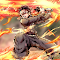Tanjiro Flame Demon Slayer - Anime Theme logo