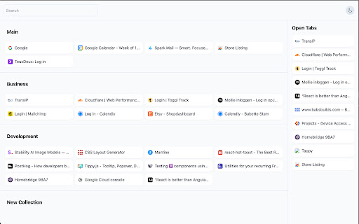 Tappy - Tab organisation screenshot 1
