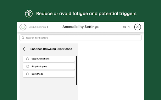 TD Accessibility Adapter screenshot 1