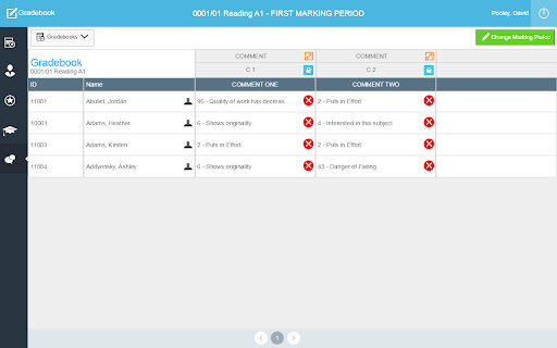 TeacherPlus Gradebook screenshot 1