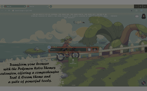 Teal & Cream screenshot 1