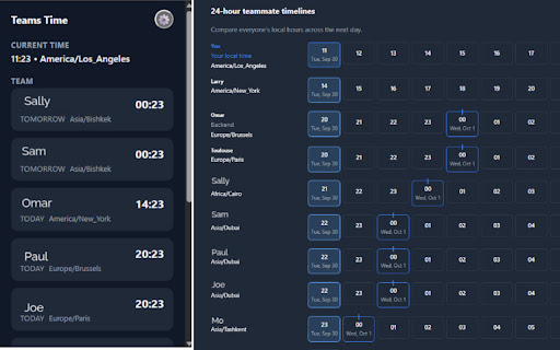 Teams Time screenshot 1