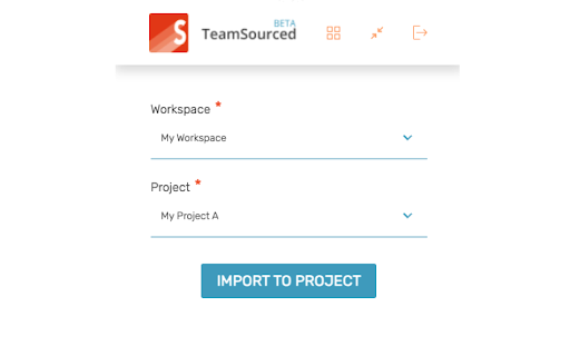 TeamSourced screenshot 1