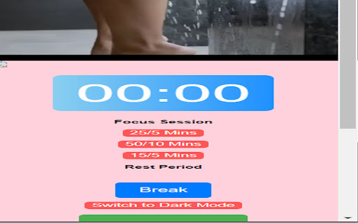 Teasley Pomodoro Timer v2 screenshot 1