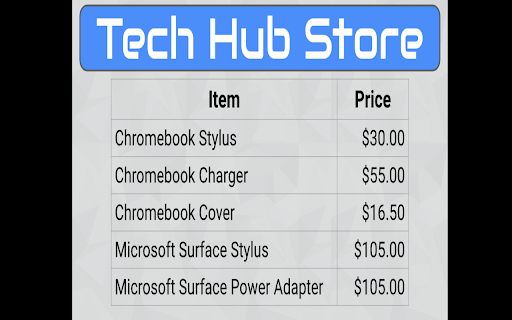 Tech Hub Store screenshot 1