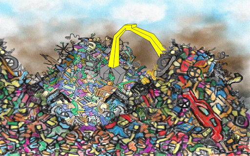 Techno Fighter screenshot 1