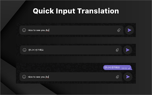 Telegram Translator screenshot 1