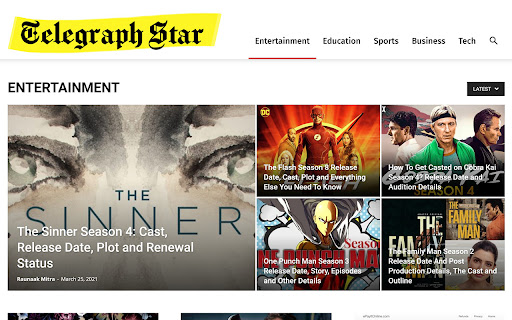 Telegraph Star screenshot 1