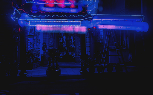 Temple at night screenshot 1