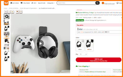 Temu Image Downloader screenshot 1