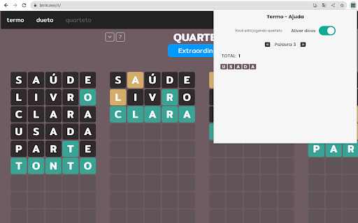 Termo - Ajuda screenshot 1