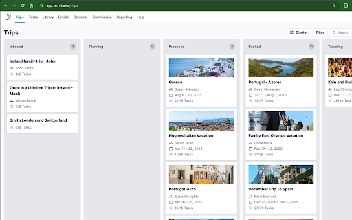 Tern Travel Extension screenshot 1