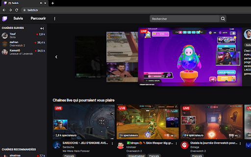 Teuf Livestream screenshot 1