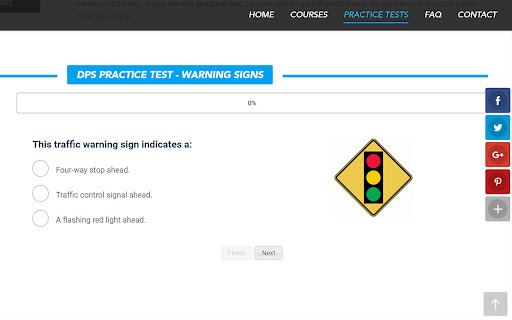 Texas Drivers Ed screenshot 1