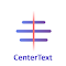 Text Centerer logo
