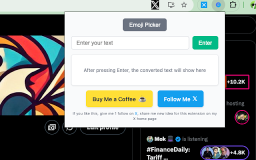 Text Style Converter and Emoji Copier screenshot 1