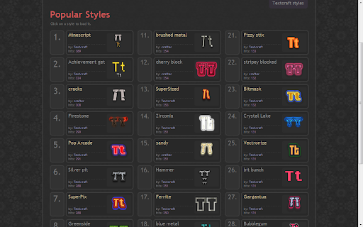Textcraft screenshot 1
