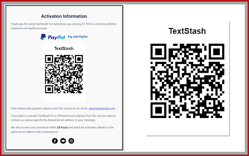 TextStash screenshot 1