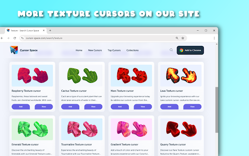 Texture Cursors - Custom Cursors screenshot 1