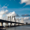 The Bandra Worli Sea Link Viewed from Afar logo