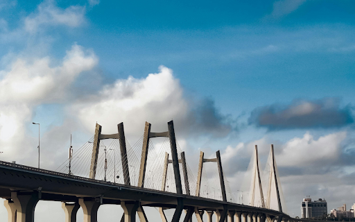 The Bandra Worli Sea Link Viewed from Afar screenshot 1