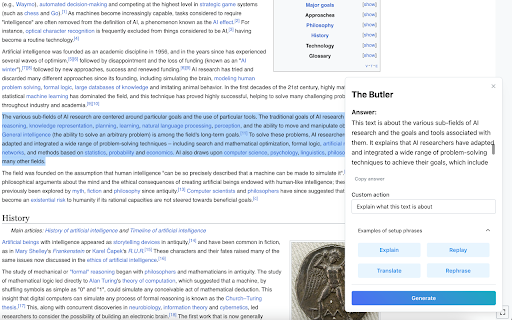 The Butler AI screenshot 1