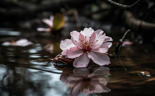 The cherry blossom screenshot 1