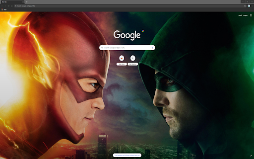 The Flash and Arrow 2K Theme screenshot 1