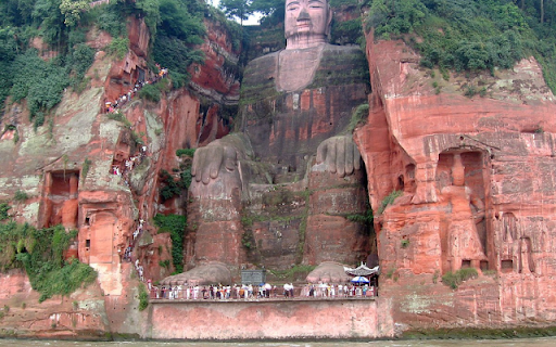 The Leshan Giant Buddha, Sichuan screenshot 1