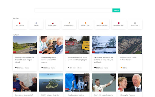 The News Tab screenshot 1