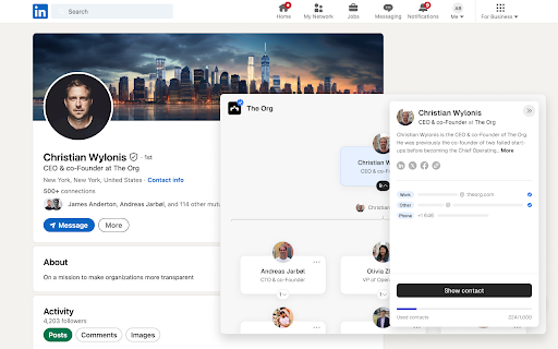 The Org: Every Org Chart screenshot 1