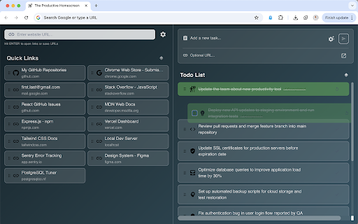 The Productive Homescreen screenshot 1