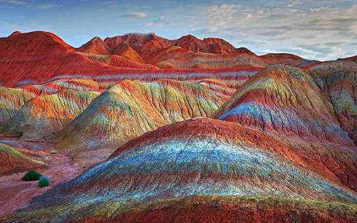 The Rainbow Mountains, Zhangye Danxia Landform screenshot 1
