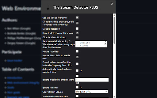 The Stream Detector PLUS screenshot 1