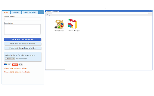 Theme Creator screenshot 1