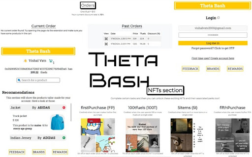 Theta BASH screenshot 1