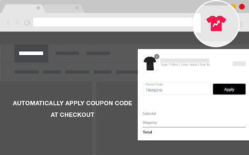 TheTrendyTee Smart Coupon screenshot 1