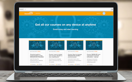 Thinkific screenshot 1