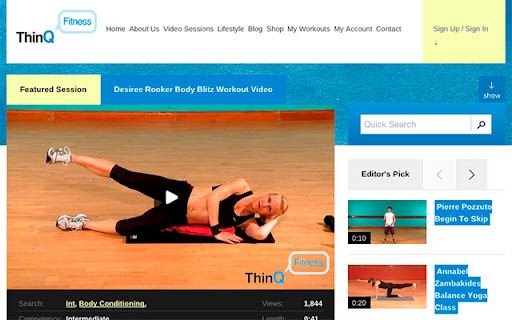 ThinQ Fitness screenshot 1