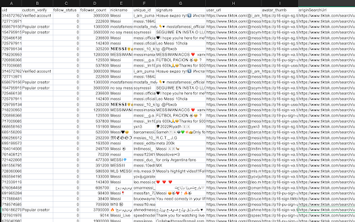 TikTok Account Extractor screenshot 1