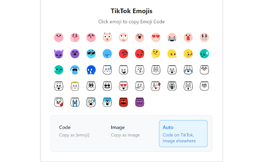 TikTok Emojis Helper screenshot 1